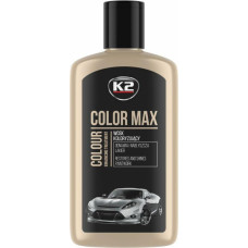 K2 WOSK KOLORYZUJĄCY, NABŁYSZCZA I CHRONI. COLOR MAX 250 CZARNY 250ML