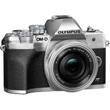 Olympus OM-D E-M10 Mark IV Kit + 14-42 Pancake Zoom silver