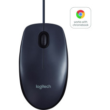 Logitech B100 kompiuterio pelė Biuras Abiems rankoms USB A tipo Optinis 800 DPI