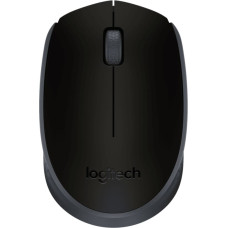 Logitech M171 kompiuterio pelė Biuras Abiems rankoms Radijo dažnio belaidė Optinis 1000 DPI