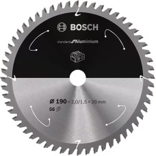 Bosch PIŁA STANDARD.ALU 190x20x56z ACCU