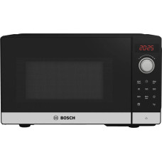 Bosch Serie 2 FFL023MS2 mikrobangų krosnelė Juoda, Nerūdijančiojo plieno Mikrobangų krosnelė be papildomų funkcijų Stalviršis 20 L 800 W