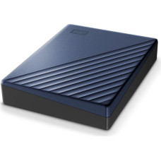 Western Digital External HDD|WESTERN DIGITAL|My Passport Ultra|5TB|USB 3.0|Colour Blue|WDBFTM0050BBL-WESN