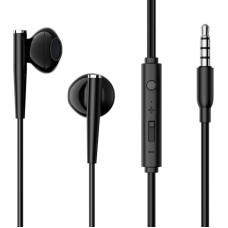 Joyroom Wired Earphones JR-EW04, Half in Ear (Black)