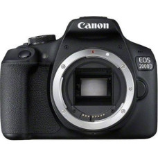 Canon EOS 2000D BK BODY EU26 SLR fotoaparato korpusas 24,1 MP CMOS 6000 x 4000 pikseliai Juoda