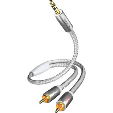 In - Akustik in-akustik Premium Audio Cable 3,5 mm Jack Plug - Cinch 5,0 m