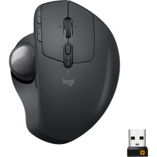 Logitech MX Ergo kompiuterio pelė Biuras Dešinės rankos RD belaidis ryšys + „Bluetooth“ Rodomasis rutuliukas 440 DPI