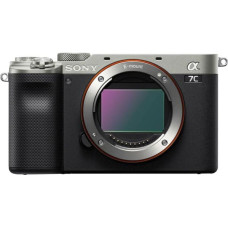 Sony α 7C MILC korpusas 24,2 MP CMOS 6000 x 4000 pikseliai Juoda, Sidabras