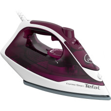 Tefal Express Steam FV2835E0 lygintuvas Sauso ir garų tipo lygintuvas „Cerilium“ pagrindo plokštė 2400 W Violetinė, Balta