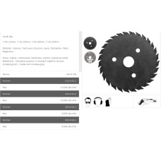 Tarpol Šlifavimo diskas 230 mm T-30