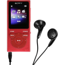 Sony Walkman NW-E394 MP3 grotuvas 8 GB Raudona