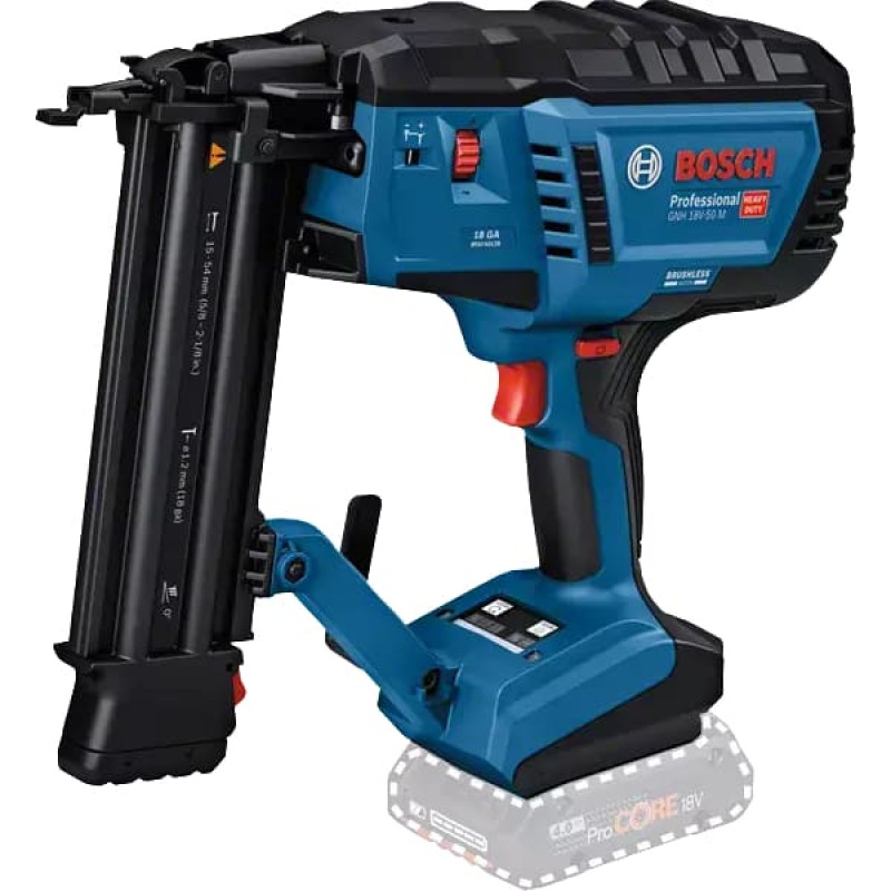 Bosch GWOŹDZIARKA GNH 18V-50 M SOLO 0st 1,2mm/16-50mm