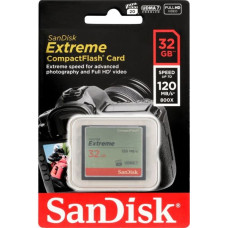 Sandisk MEMORY COMPACT FLASH 32GB/SDCFXSB-032G-G46 SANDISK