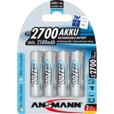 Ansmann 1x4 Ansmann rech. battery 2700 Mignon AA 2500 mAh