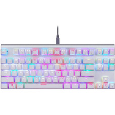 Motospeed Mechanical gaming keyboard Motospeed CK101 RGB (white)