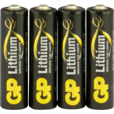 Gp Batteries 1x4 GP Lithium Mignon 1,5V AA                     07015LF-C