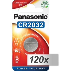 Panasonic 120x1 Panasonic CR 2032 Lithium Power VPE Outer Box