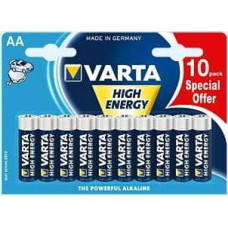 Varta High Energy AA 10-pack Vienkartinė baterija Šarminis