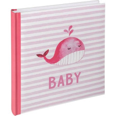 Walther Sam pink 28x30,5 50 white Pages Babyalbum UK183R