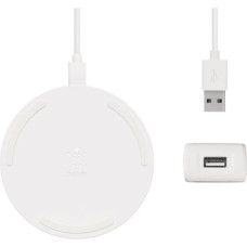 Belkin BOOST Charge Pad 10 W Micro-USB, Cab. w/o adapter, whi