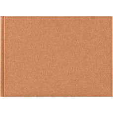 Hama Wrinkled Bookbound 24x17 36 white pages brown 7614