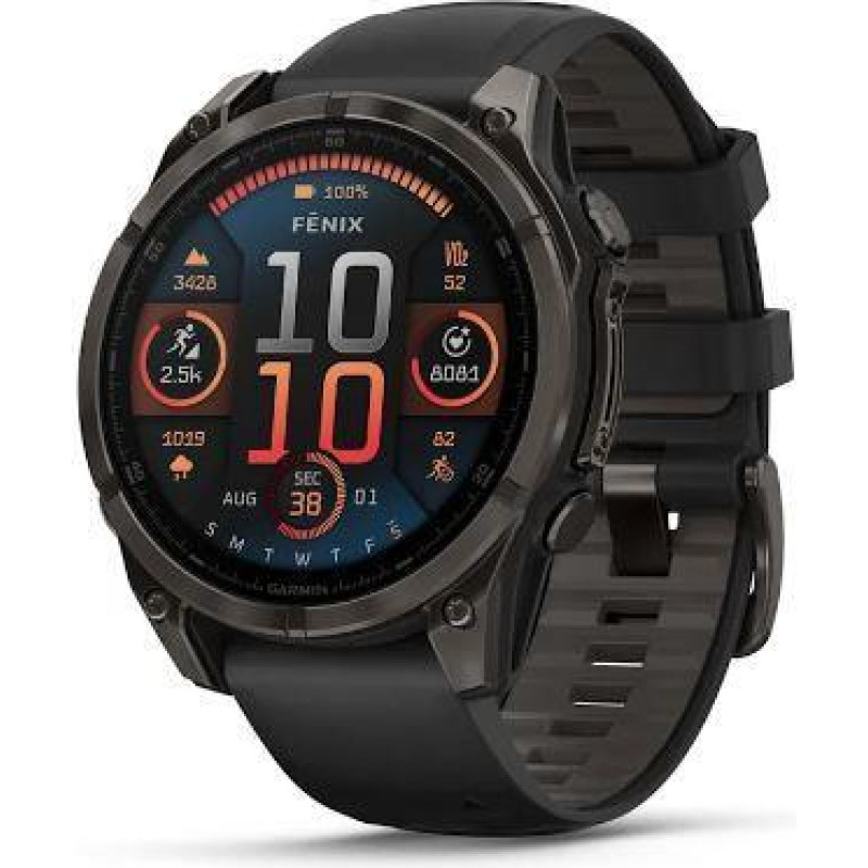 Garmin SMARTWATCH FENIX 8 SAPPHIRE/BLACK/GRAY 010-02905-21 GARMIN