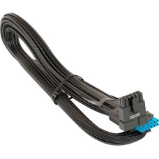 Seasonic adapter cable Gen 5 SS-16P - 90°-12V-2x6-600 (black, 70cm)