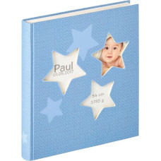 Walther Estrella blue 28x30,5 50 white Pages Babyalbum UK133L