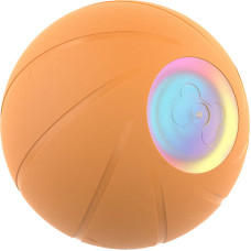 Cheerble Interactive Cheerble Wicked Ball for Dogs (orange).