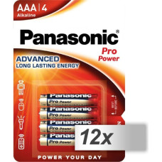 Panasonic 12x4 Panasonic Pro Power LR 03 Micro AAA           PU inner box