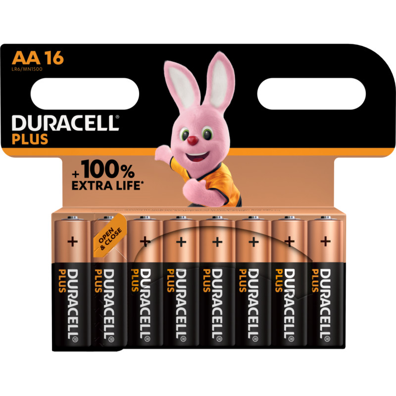 Duracell Plus 100 Vienkartinė baterija AA Šarminis