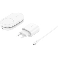 Belkin BOOST Charge magneti. 15W 2in1 +output/USB-C wh.WIZ028vfWH