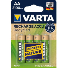 Varta 10x4 Varta RECHARGE ACCU Recycled 2100 mAH AA Mignon NiMH