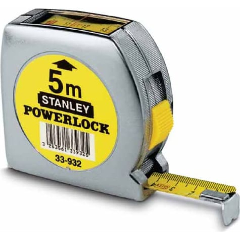 Stanley Bandmaß Powerlock, 5m 19mm