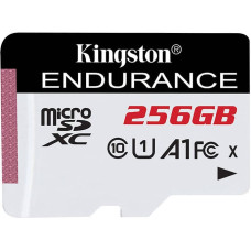 MicroSD kortelė ‚Kingston‘ 256 GB, ‚Endurance‘, 95/45 MB/s, C10 A1 UHS-I