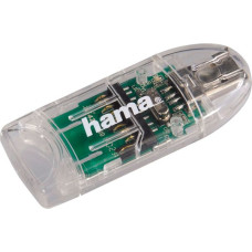 Hama USB 2.0 Card Reader 8in1 SD/microSD transparent     91092