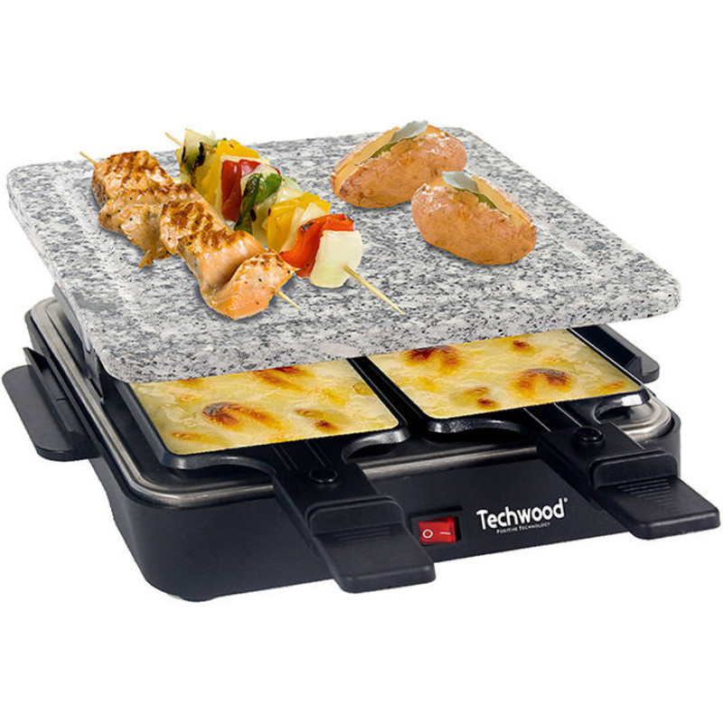 Techwood Electric Raclette grill for 4 people Techwood TRA-47P