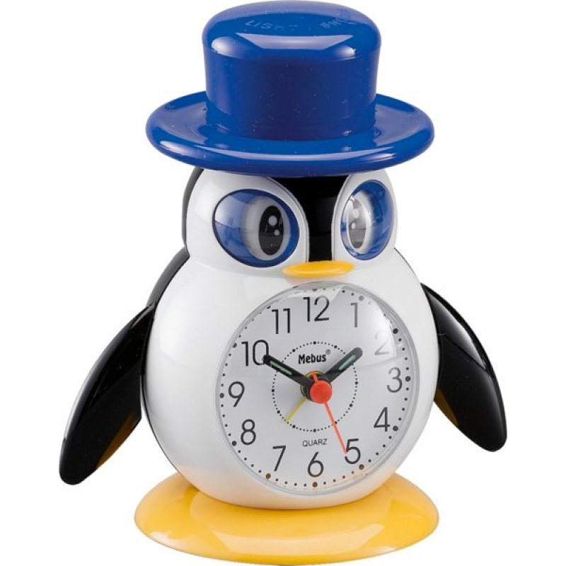 Mebus 26514 Kids Alarm Clock Penguin   colour assorted