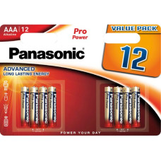 Panasonic 1x12 Panasonic Pro Power LR 03 Micro AAA