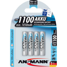 Ansmann 1x4 Ansmann NiMH rech. battery 1100 Micro AAA 1050 mAh