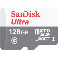 Sandisk Memory card SanDisk Ultra Android microSDXC 128GB 100MB/s Class 10 UHS-I (SDSQUNR-128G-GN6MN)