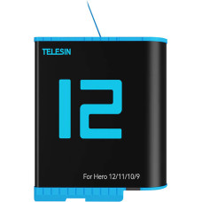 Telesin Battery Telesin for GoPro Hero 12 / Hero 11 / Hero 10 / Hero 9 (1750 mAh) - GP-BTR-901-D