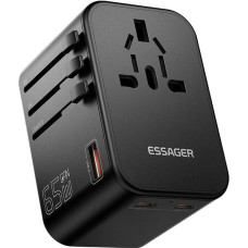 Essager Travel wall charger, Essager, ECT65-LT01-Z, 65W (black)