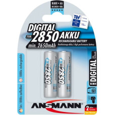 Ansmann 1x2 Ansmann NiMH rech. battery 2850 Mignon AA 2650 mAh DIGITAL