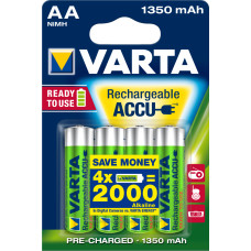 Varta Ready2Use HR06 1350 mAh Įkraunama baterija AA Nikelio-metalo hidridas (NiMH)