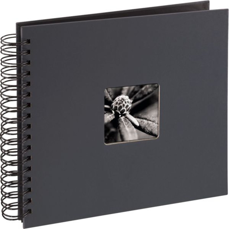 Hama Fine Art  Spiral grey 28x24 50 black Pages 94879