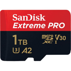 Sandisk Memory card SANDISK EXTREME PRO microSDXC 1TB 200/140 MB/s UHS-I U3 (SDSQXCD-1T00-GN6MA)